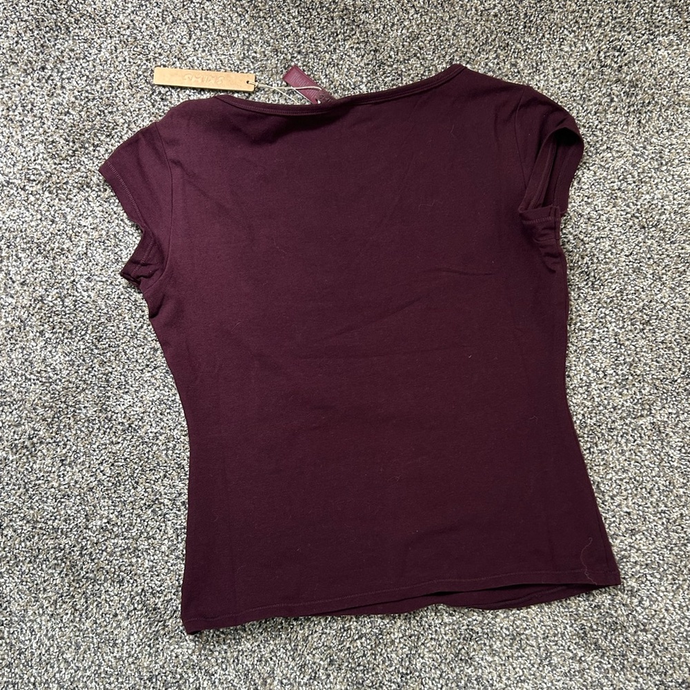 SKIMS cotton jersey scoop neck t-shirt - Picture 4 of 5